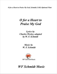 O for a Heart to Praise My God SAB choral sheet music cover Thumbnail